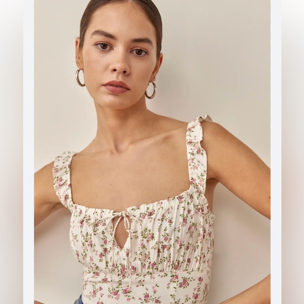 Reformation floral cami